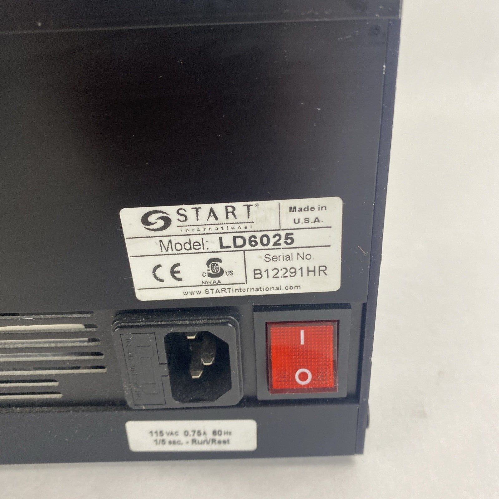Label Moto LD6025 Label Dispenser Parts or Repair4