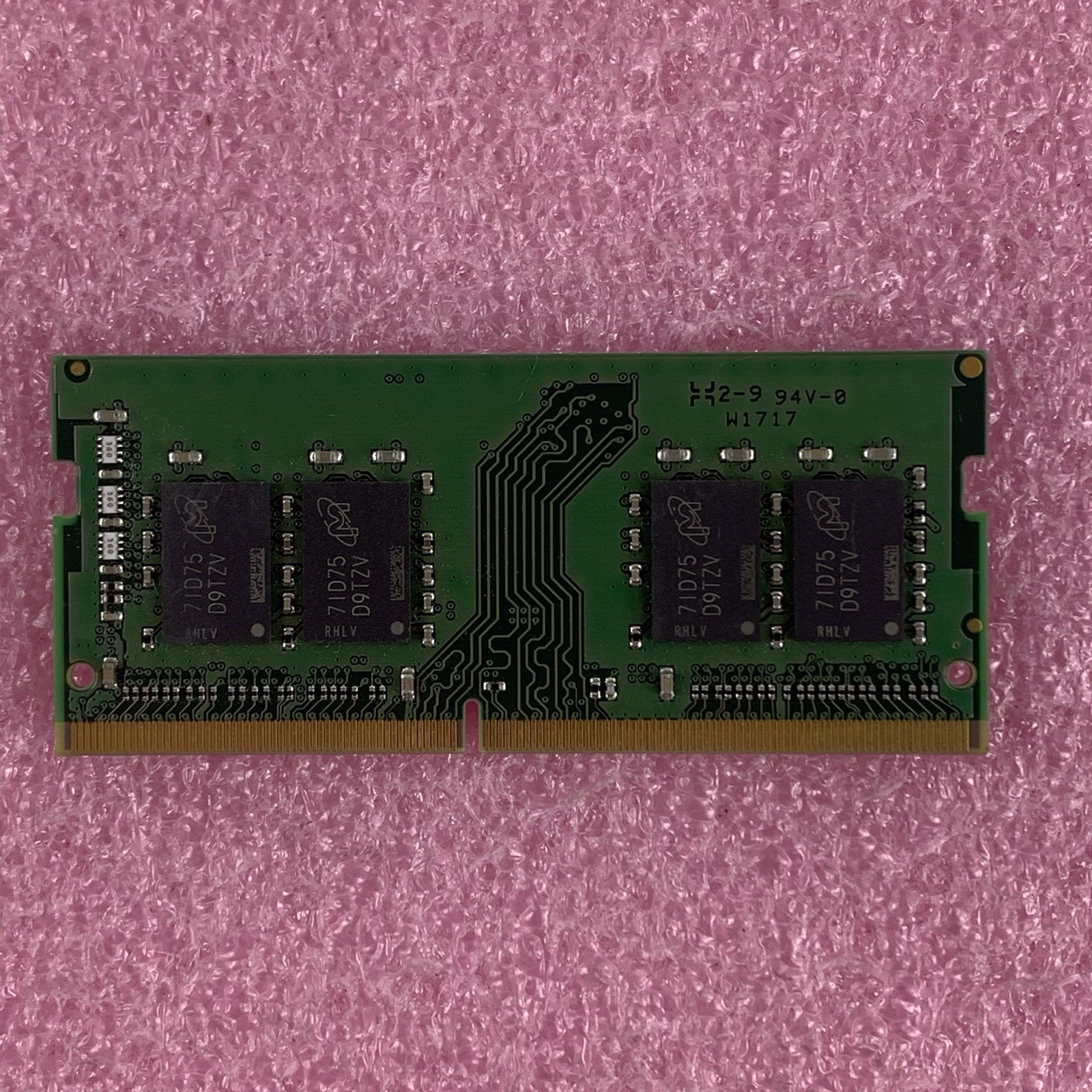 Kingston 9995624-033.A00G 8 GB DDR4 SO-DIMM PC4-2400T 260-Pin Laptop Memory Ram5