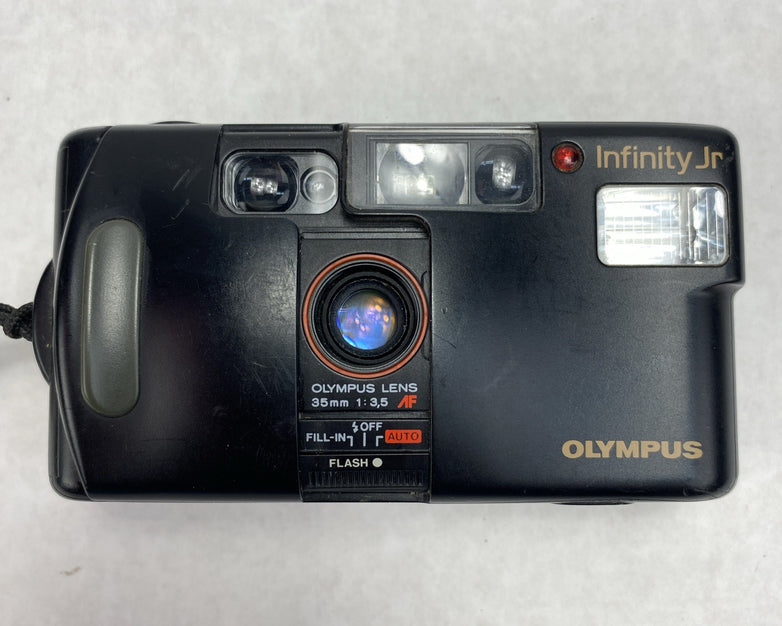 Olympus Infinity Jr 35mm Point And Shoot Film Camera - Tested