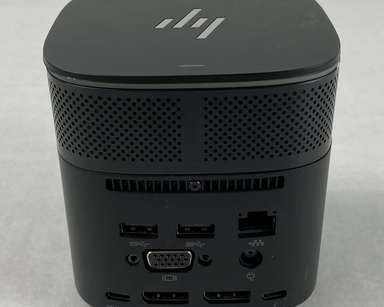 HP HSN-IX01 Thunderbolt 120W G2 USB-C Docking Station w/ HSN-IA01 Audio Module