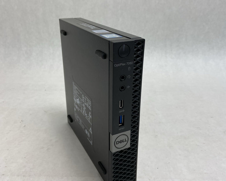 Dell Optiplex 7060 Micro Intel Core i5-8500T 2.1GHz 8GB RAM No AC/HDD/OS