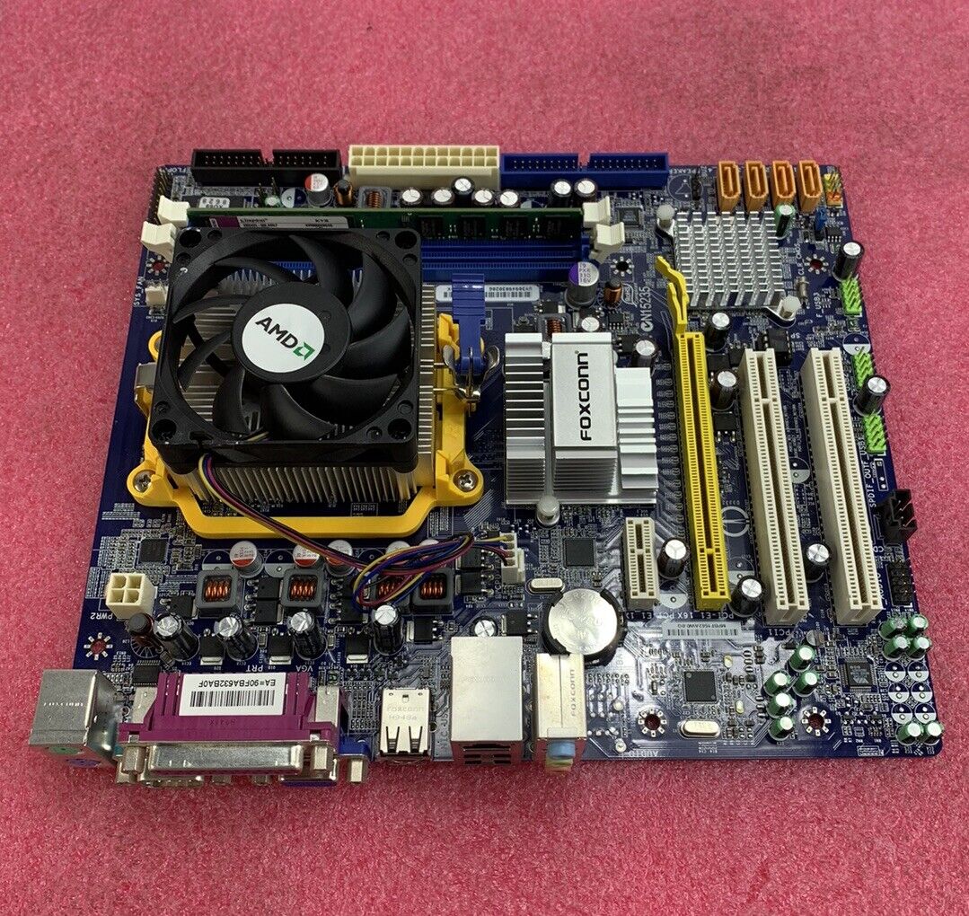 Foxconn A76ML Motherboard AMD Athlon II x2 245 2.9GHz 2GB RAM w/Shield
