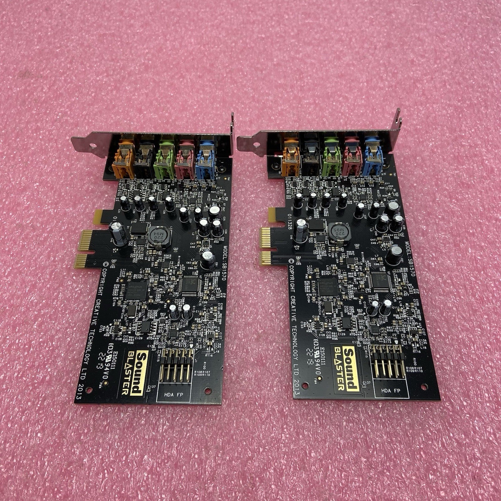 Creative Labs Sound Blaster SB1570 PCIe Audio Card Lot of 21