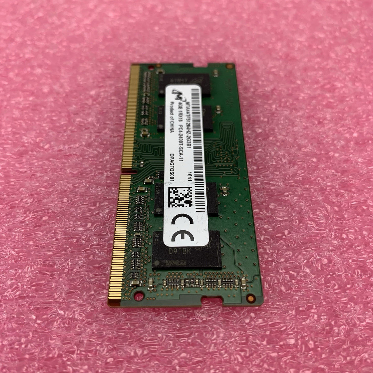 Micron MTA4ATF51264HZ-2G3B1 PC4-2400T-SCA-11 4GB 1Rx16 Desktop Memory RAM Lot 22