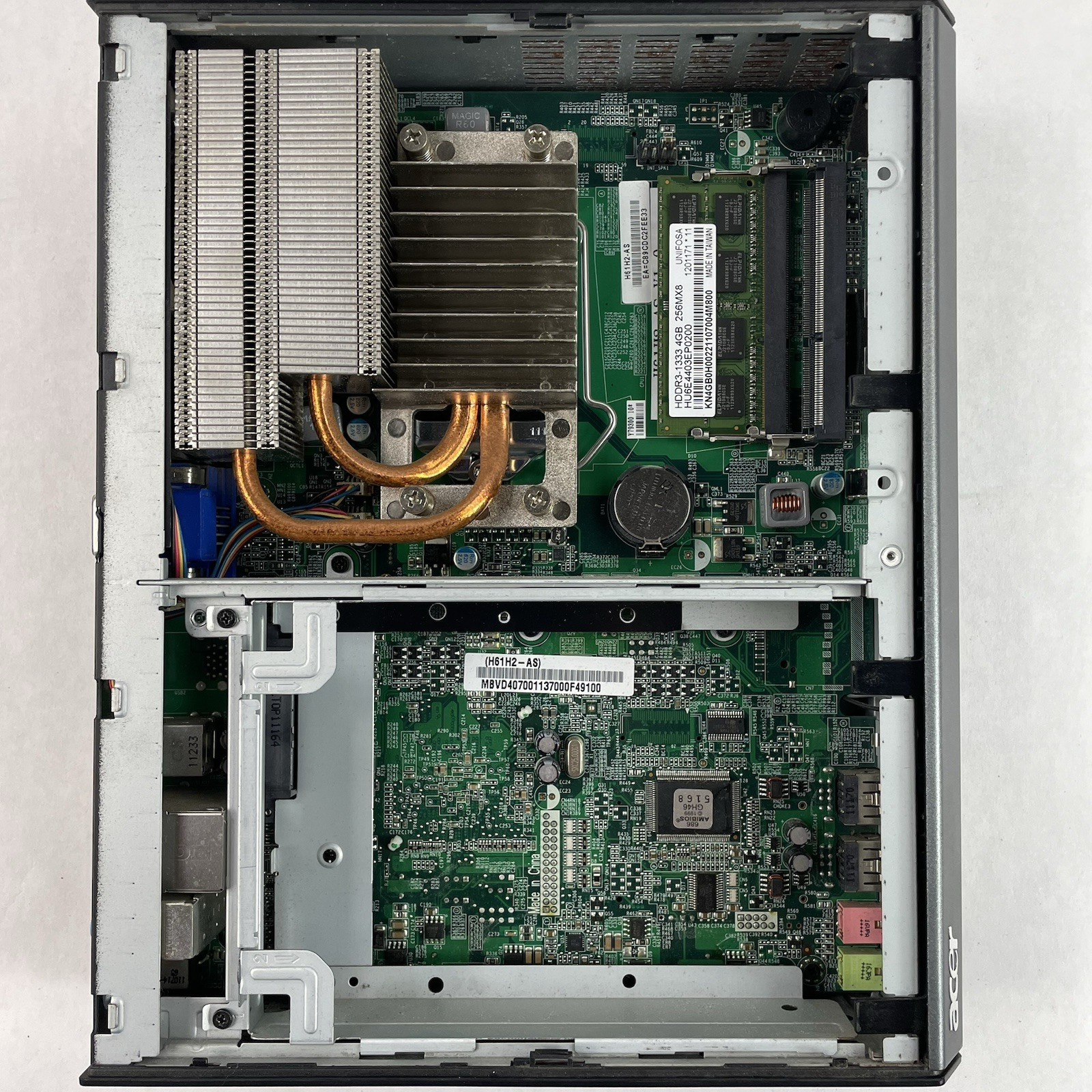 Acer Veriton L4618G Micro i3-2120 3.30 GHz 4 GB RAM No SSD/OS/AC11