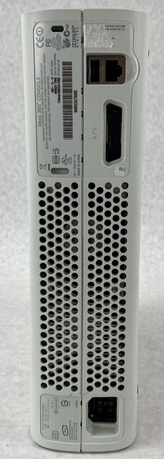 Microsoft Xbox 360 Xenon Console Only White FOR PARTS Not Always Working