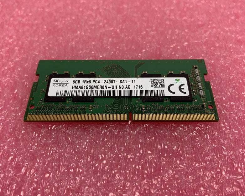 SK Hynix HMA81GS6MFR8N-UH PC4-2400T-SA1-11 8GB 1Rx8 Desktop Memory RAM