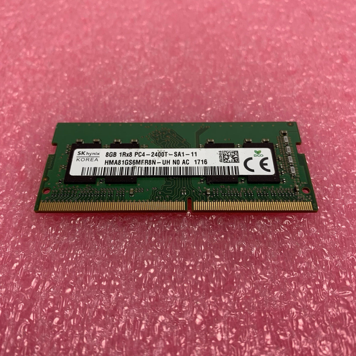 SK Hynix HMA81GS6MFR8N-UH PC4-2400T-SA1-11 8GB 1Rx8 Desktop Memory RAM1