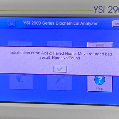 YSI 2950D-3 Biochemistry Analyzer 2900 Series w/ Accessories