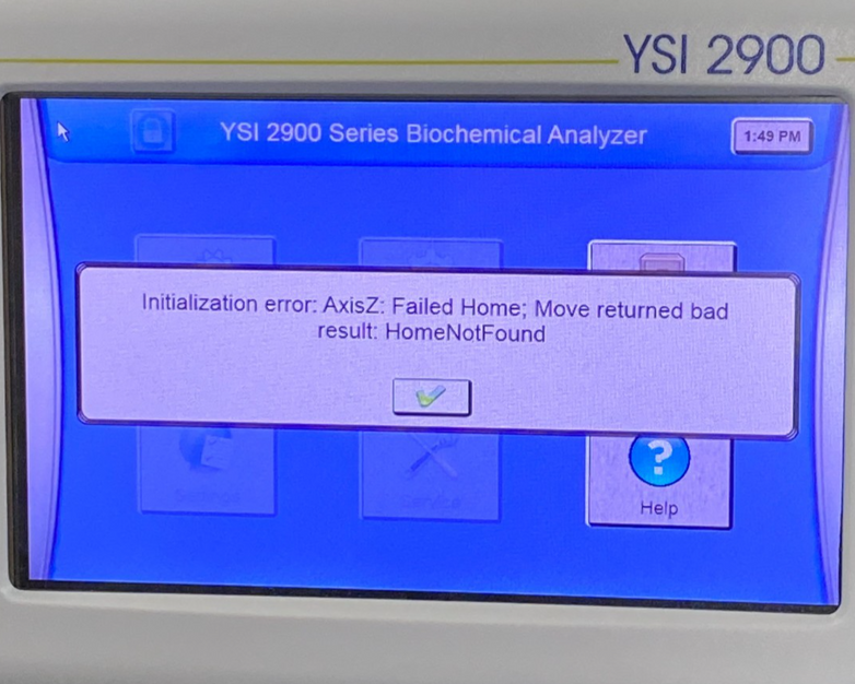 YSI 2950D-3 Biochemistry Analyzer 2900 Series w/ Accessories