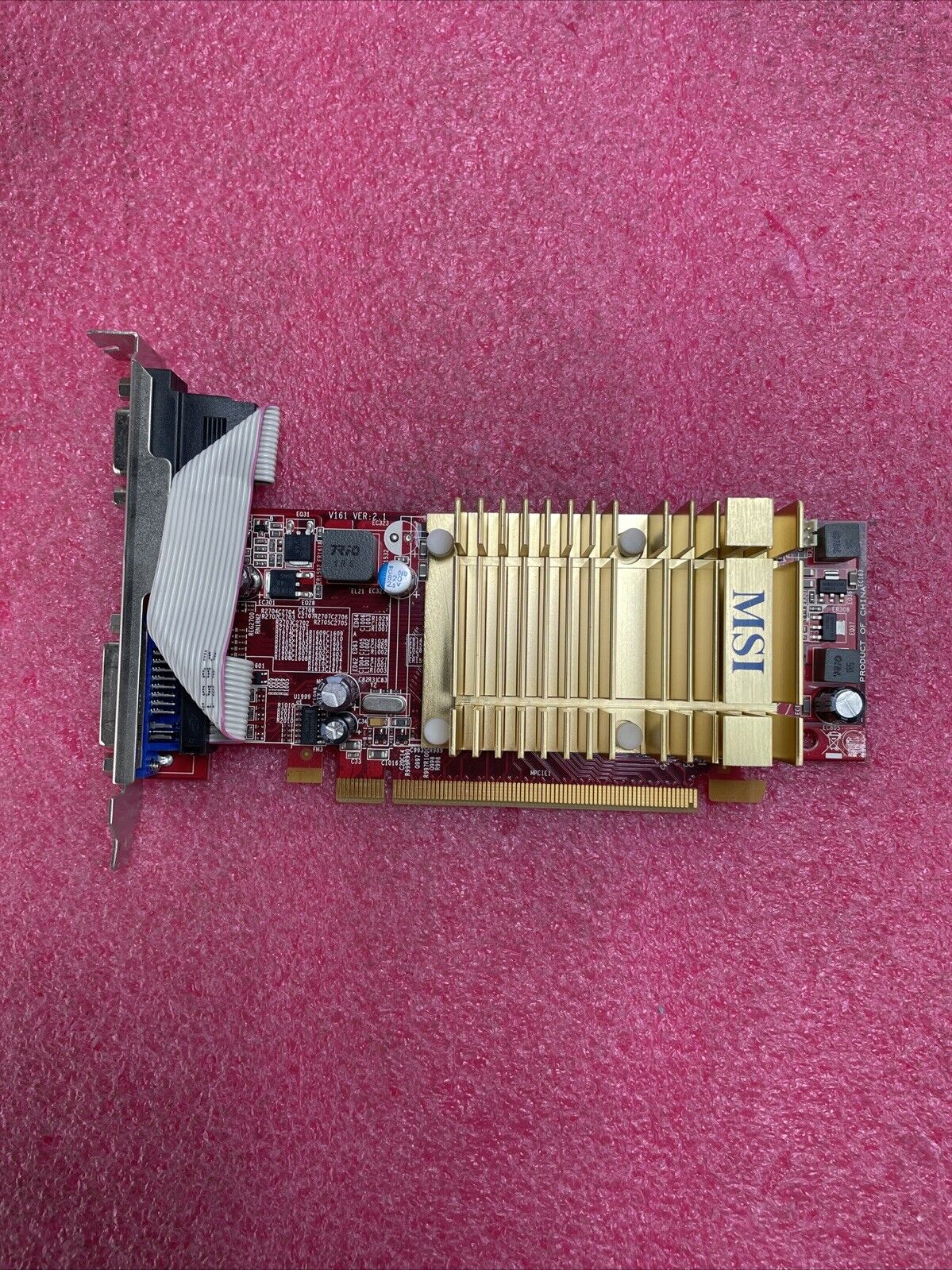 R4350-MD512H Video Card MSI ATI Radeon HD 4350 512MB 64-bit HDMI VGA DVI DDR2
