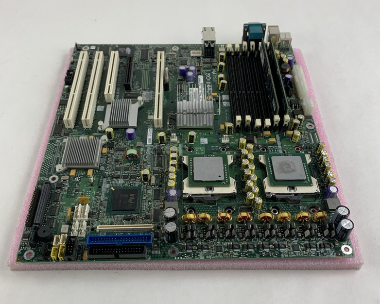 Intel SE7520BD2 Server Motherboard 2x Xeon 3.6 GHz 4 GB RAM Tested No IO Shield