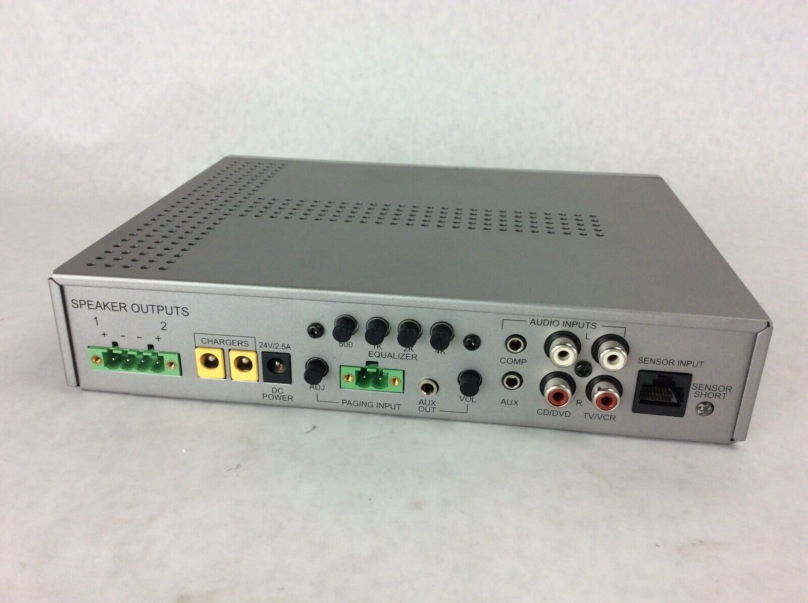 Lightspeed AMP-855 CAT855 Classroom Audio System TESTED No Bundled PSU