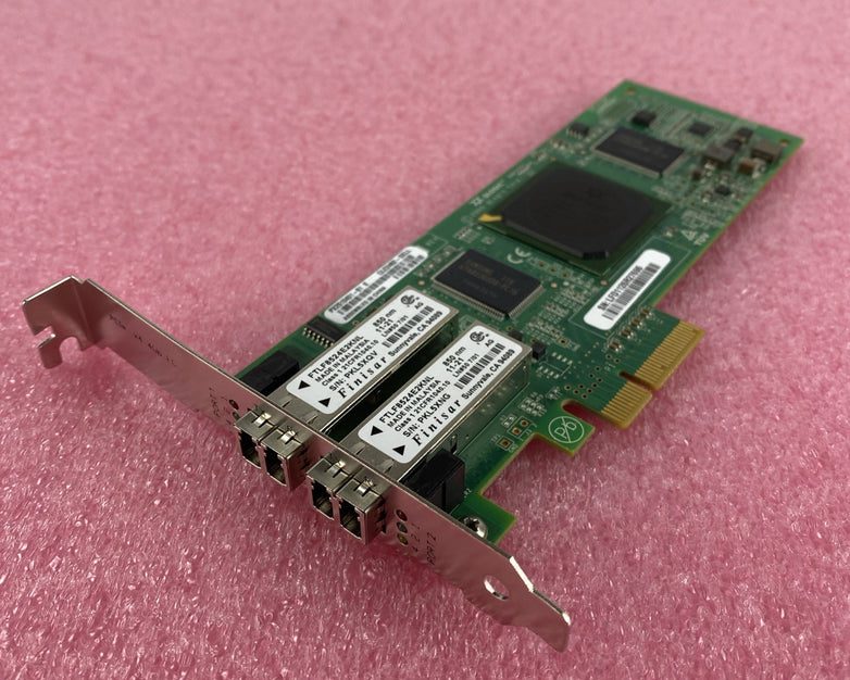 QLogic PX2510401 Dual-Port 4GB Fibre Channel Host Bus Adapter - Lot of 2