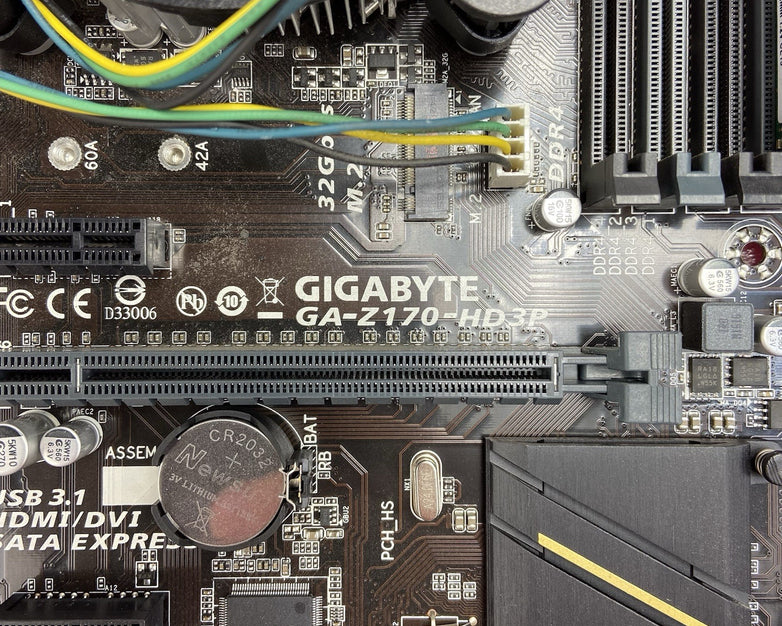 Gigabyte Z170-HD3P-CF Motherboard Intel Core i7-6700 3.4GHz 8GB RAM w/IO Shield