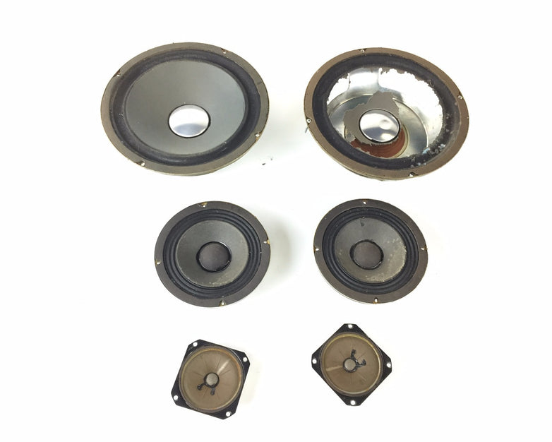 Seeburg HSC 3 Speakers For Parts or Repair