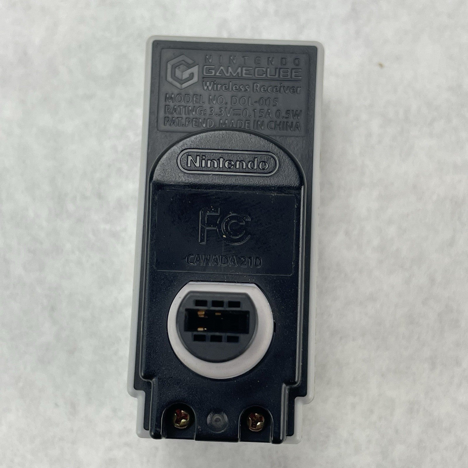 Nintendo Gamecube Controller Adapter Gray DOL-005 Untested4