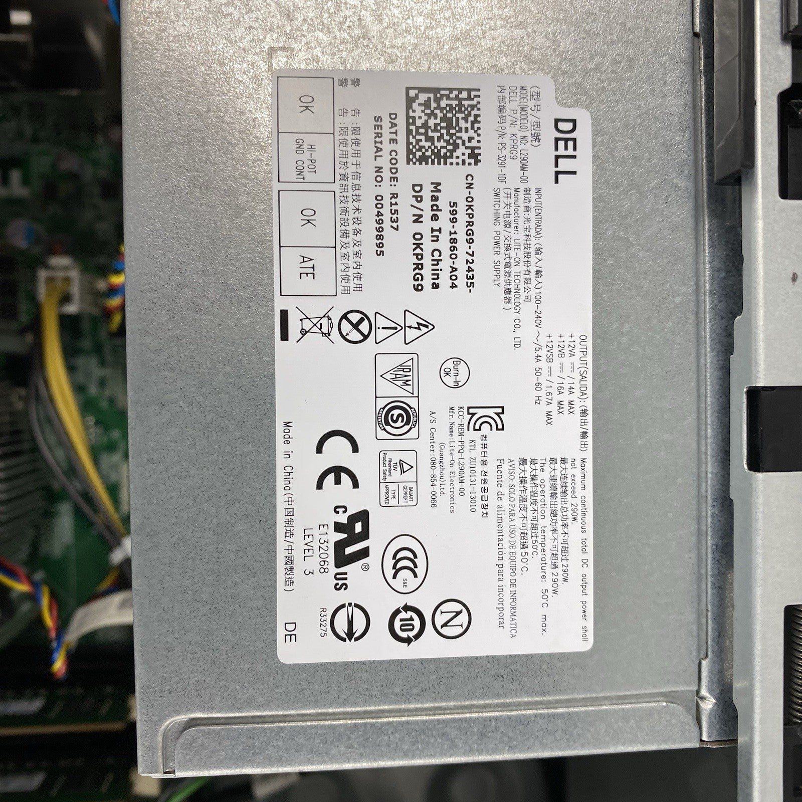 Dell Precision T1700 MT Intel Xeon E3-1241 v3 3.5GHz 16GB RAM No HDD No OS