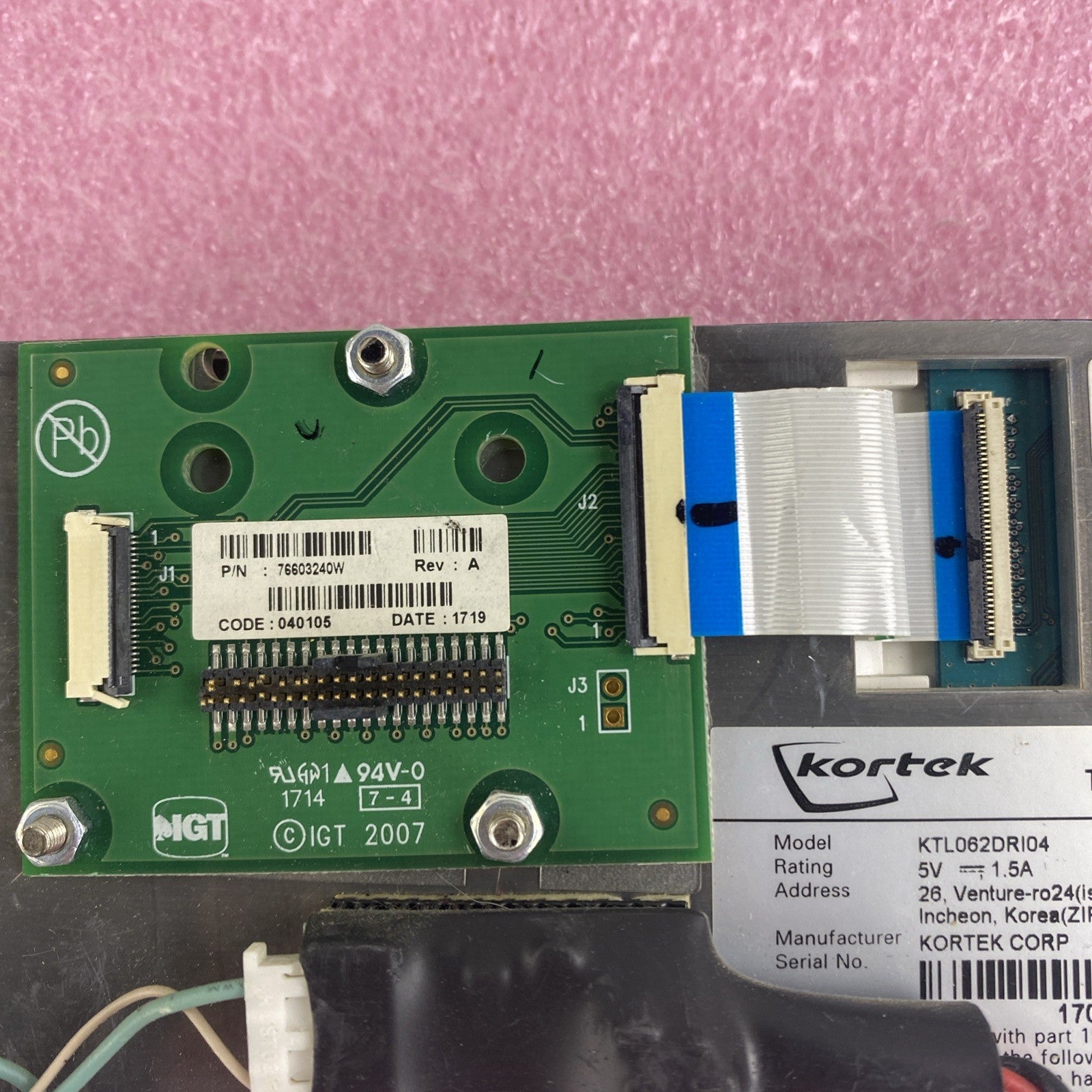 Kortek KTL062DRI04 TFT LCD Monitor 500002400 Rev EA 8