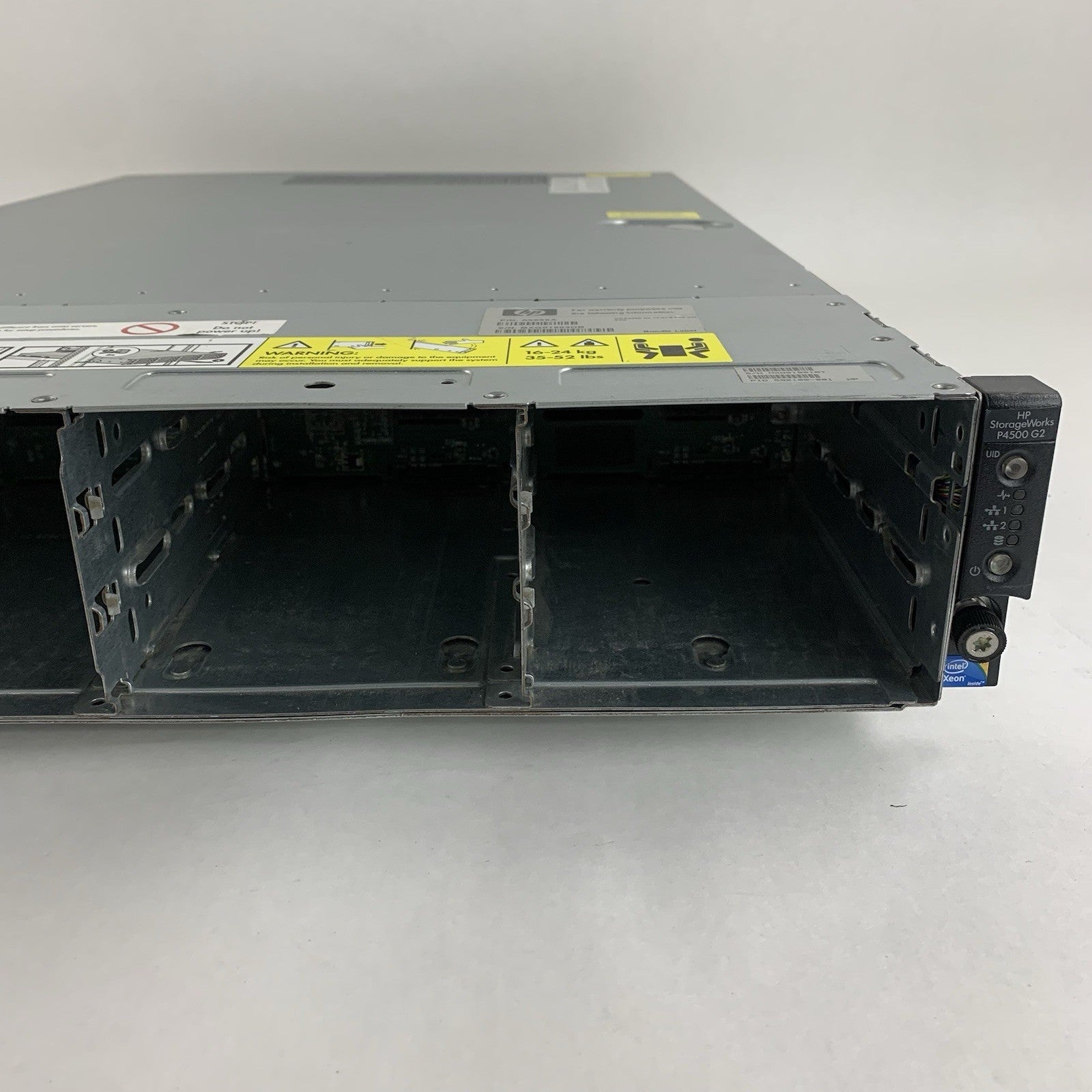 HP StorageWorks P4500 G2 Server 1x Xeon E5520 2.26GHz 8GB RAM No HDD/OS2