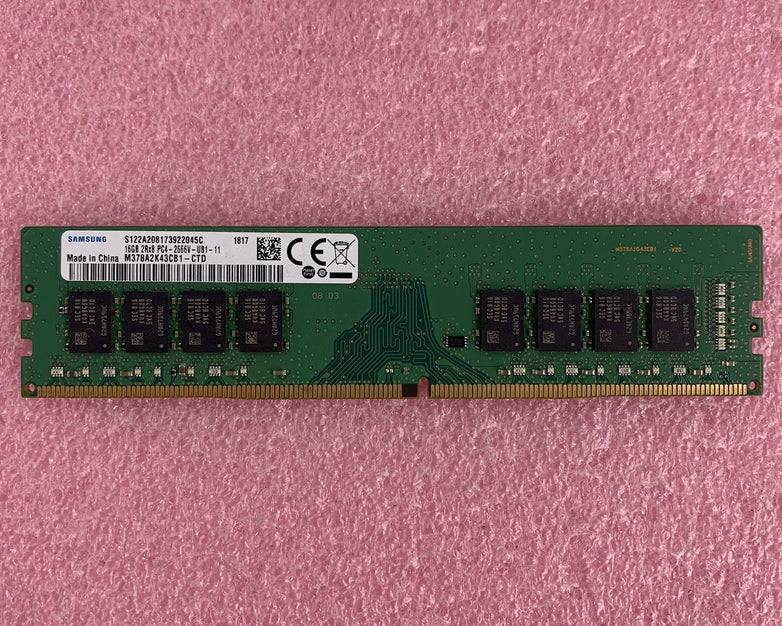 Samsung M378A2K43CB1-CTD 16 GB 2RX8 PC4-2666V PC Desktop Memory RAM
