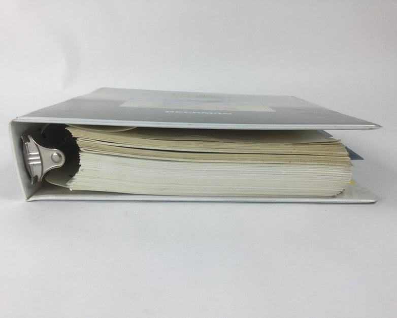 Paragon Electrophoresis Manual Beckman in Binder with Multiple Tabs