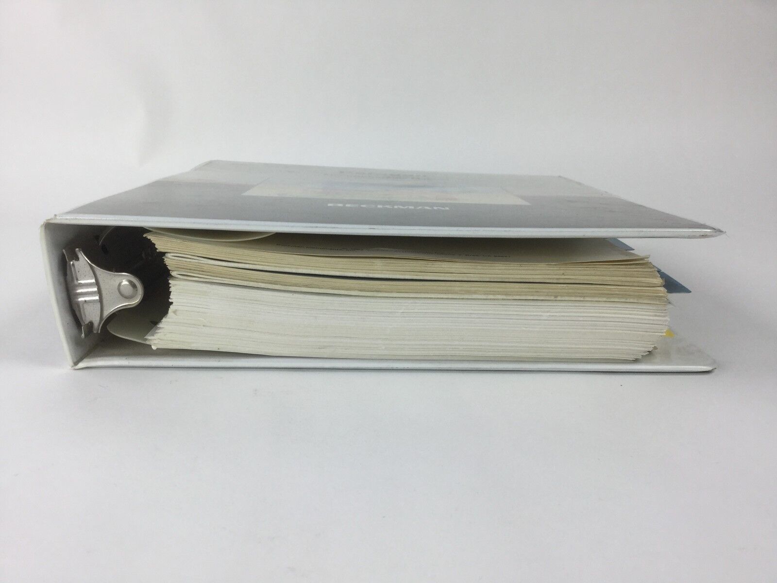 Paragon Electrophoresis Manual Beckman in Binder with Multiple Tabs