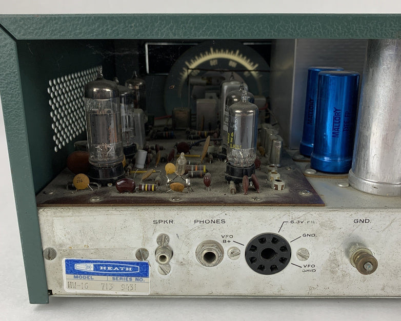 Heathkit HW-16 CW Transceiver  Powers On