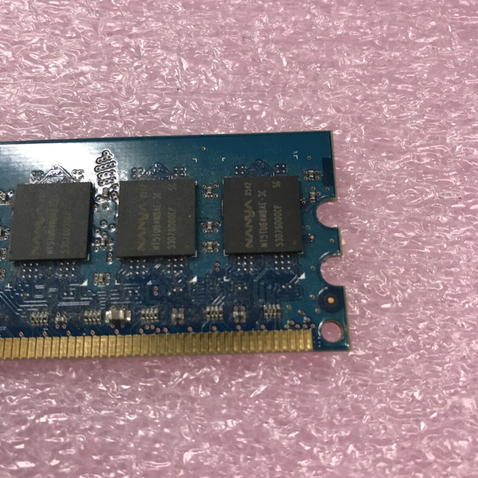 Nanya 2GB Kit 2x1GB PC2-5300U-555-12-E1 Ram NT1GT64U8HA1BY-3C