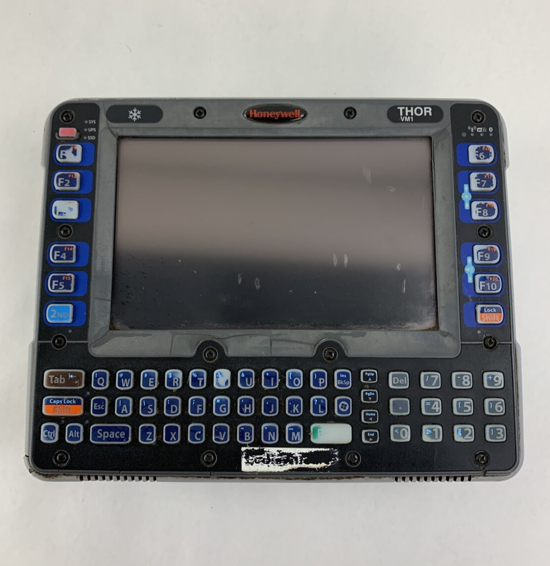 Honeywell Thor VM1C Mount Computer Atom 2530 Worn Keys W/Dock No OS No Flash