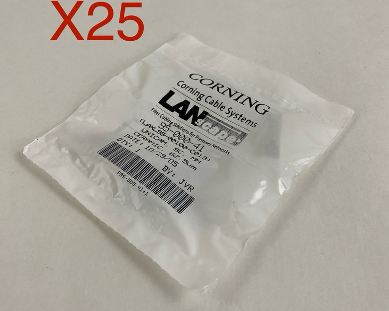 Corning Unicam 95-000-41 SC MM Lot of 25
