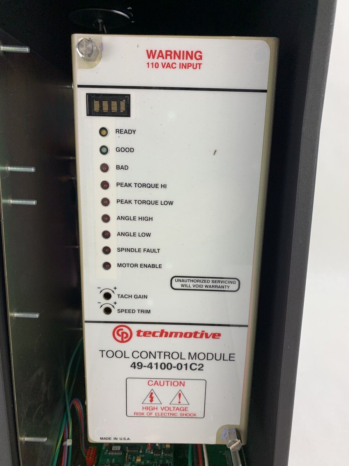 CP TechMotive CS2700AP1V112 Tool Controller CS2700 Parts and Repair