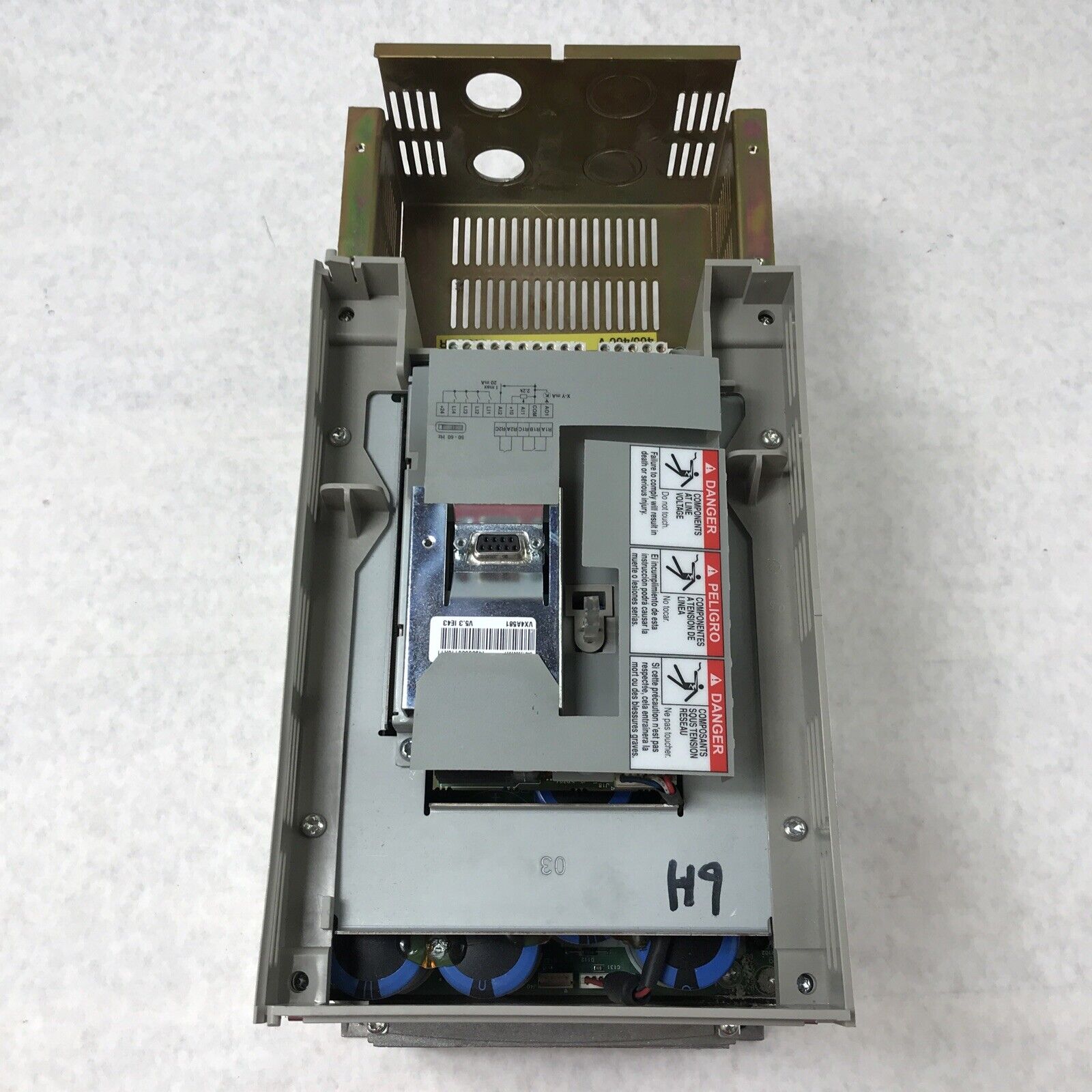Telemecanique Square D ATV58HU72N4XZ AC Drive Controller Component 460V 3PH