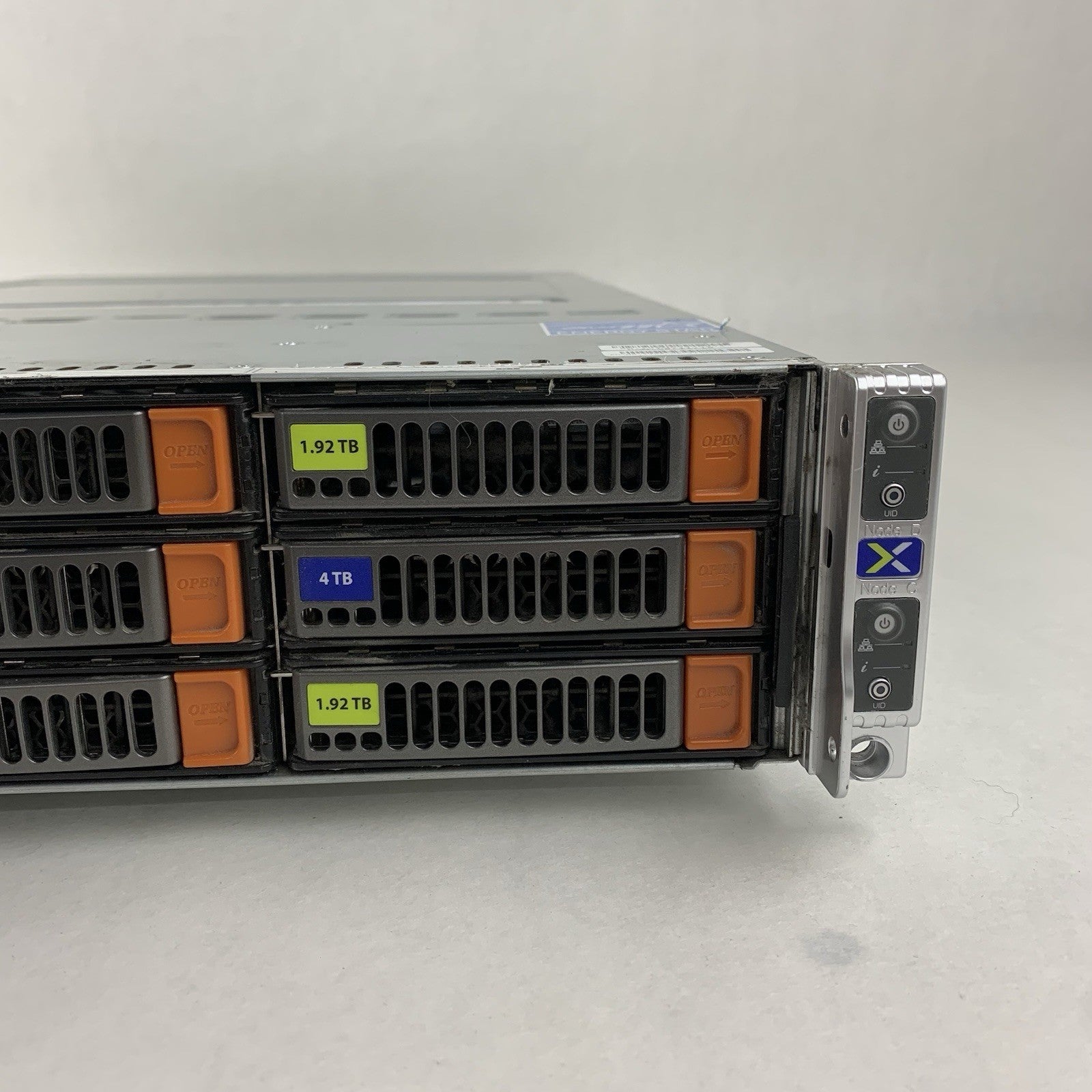 Nutanix NXS2U4NL12G600 12x 3.5" HDD Bay 4x Node Barebones Server 2x PSU5