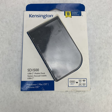 Kensington SD 1500 USB-C Mobile Dock Station 4k