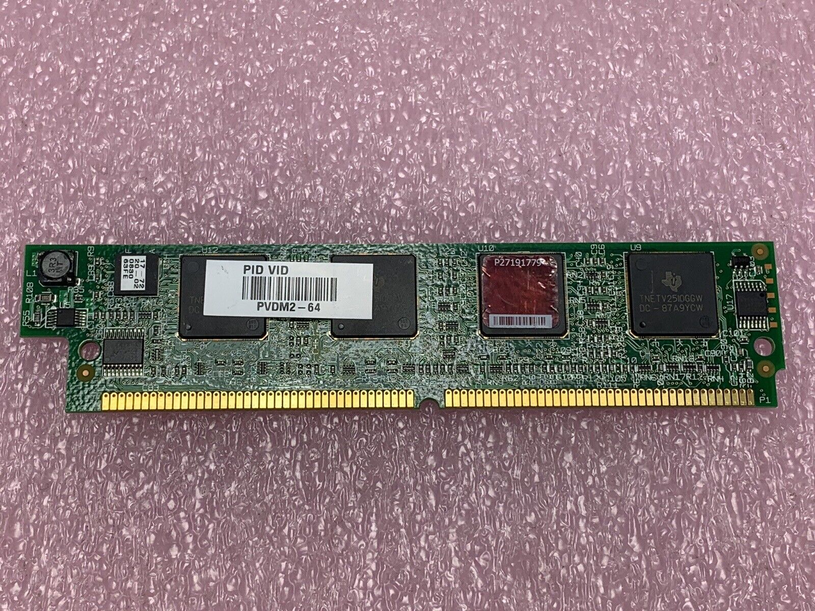 Cisco 73-8541-05 PVDM2-64-RF 64-Channel Packet Voice/Fax DSP Module Referb