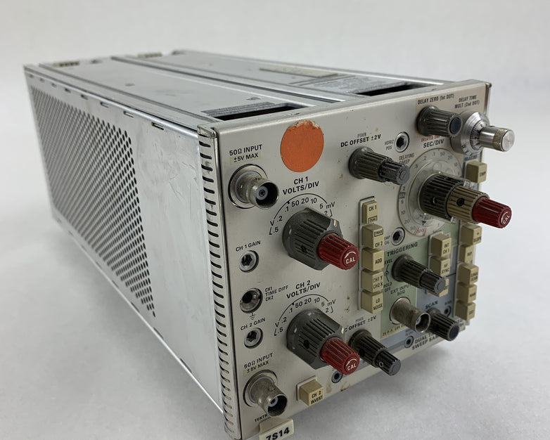 Tektronix 7S14 Dual Trace Delayed Sweep Sampler 7000 Series Oscilloscopes