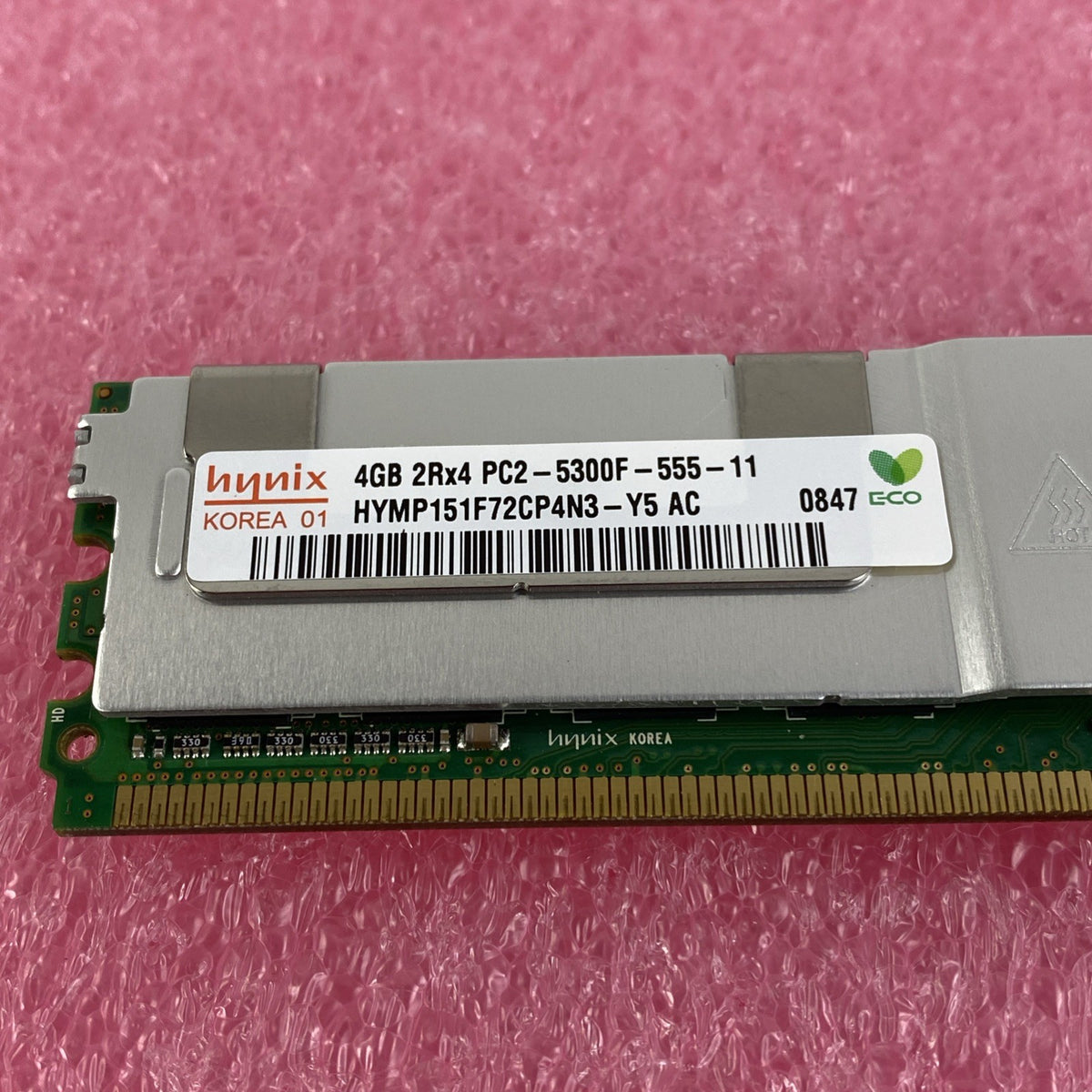 Hynix 4GB DDR2 PC2-5300F Server Memory Ram HYMP151F72CP4N3 - Lot of 35
