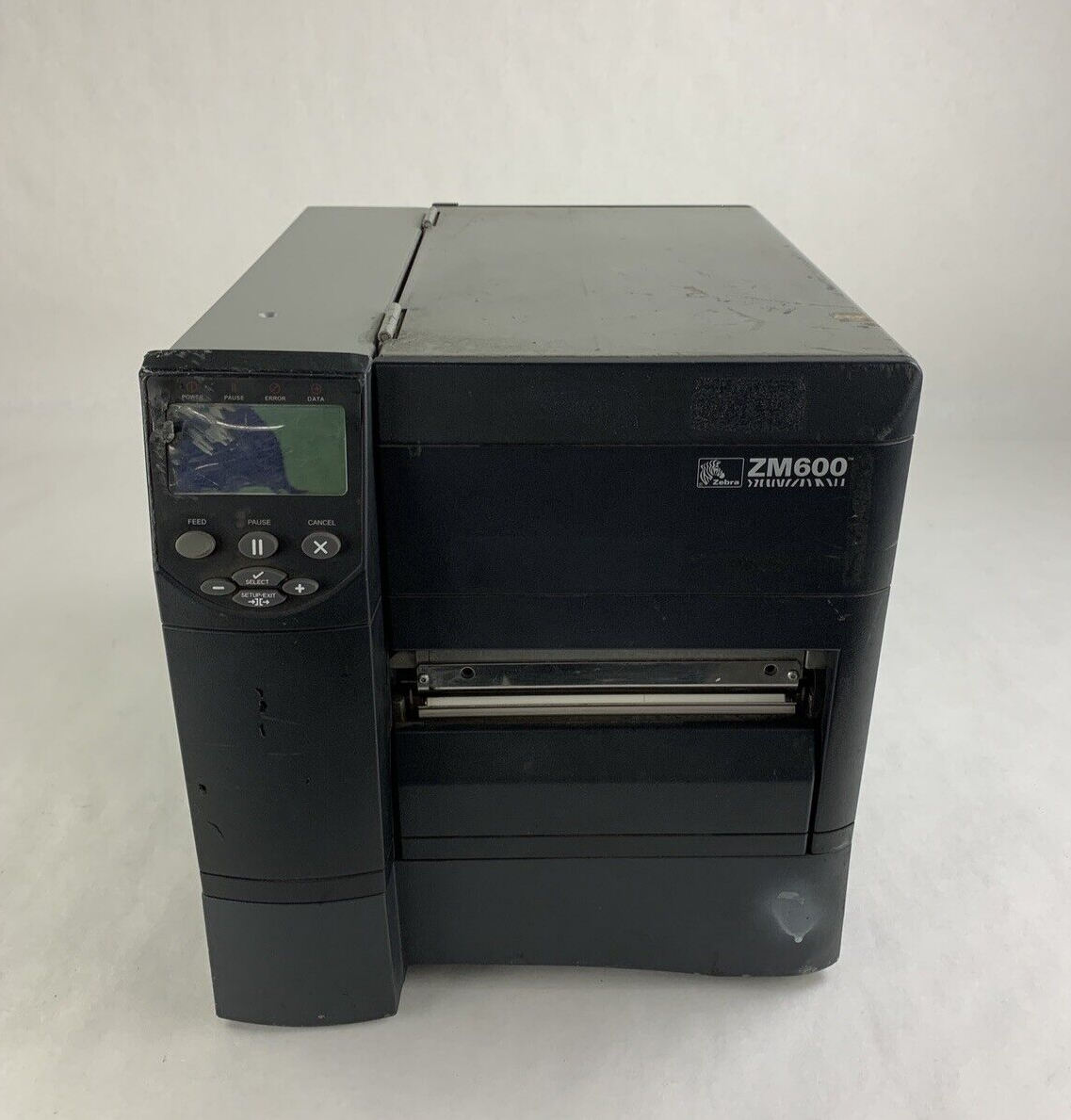 Zebra ZM600 200 dpi Label Printer Thermal Parallel USB Tested Parts and Repair