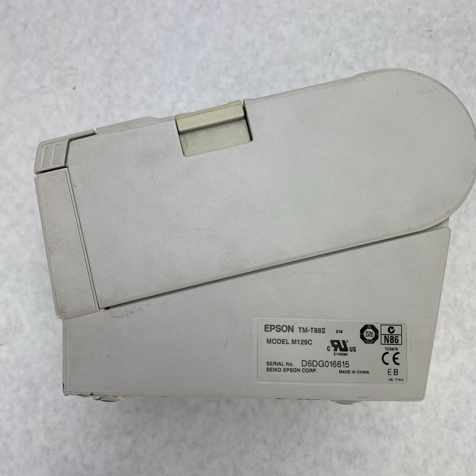 Epson TM-T88III M129C Reciept Thermal Printer FOR PARTS with NO RETURNS