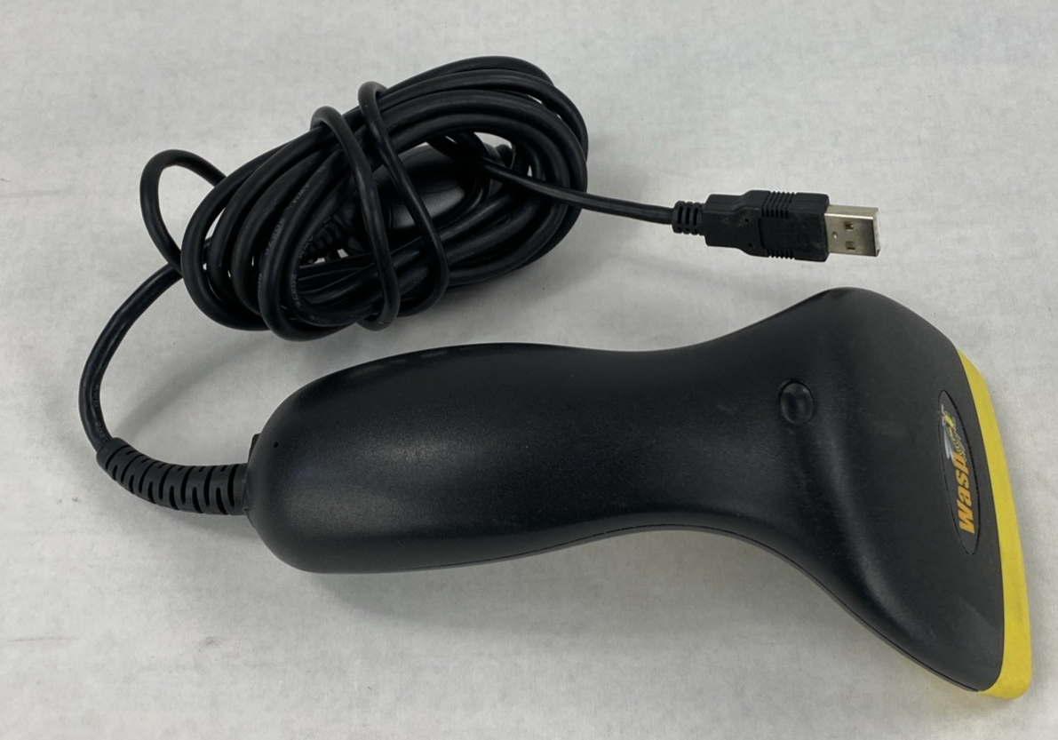 Wasp WCS3905 Corded USB Bar Code Reader Tested Lot of 4