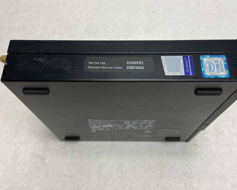 Dell Optiplex 3060 Micro Intel Core i3-8100T 3.1GHz 8GB RAM No HDD No OS