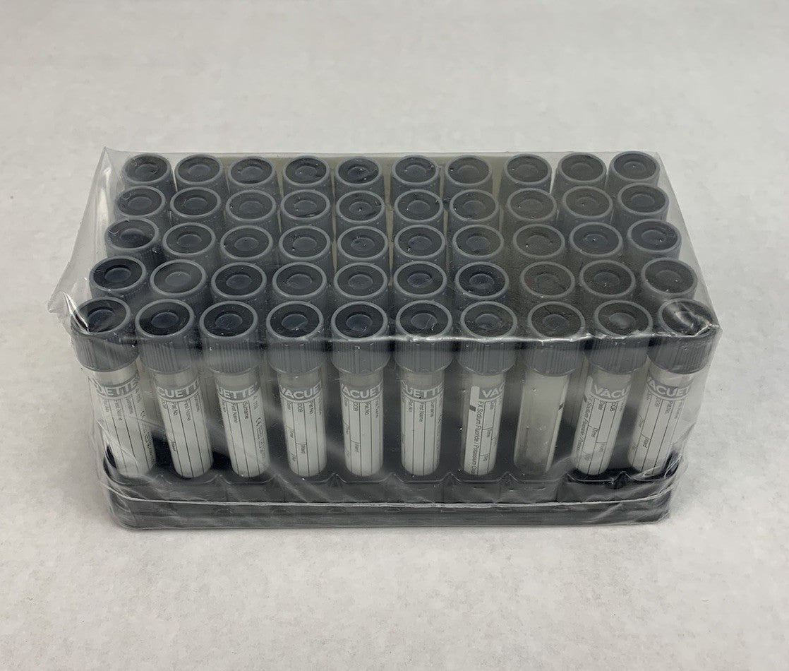 Vacuette 454297 4ml FX Sodium Flouride / Potassium Oxalate 13x75 50pcs Tubes