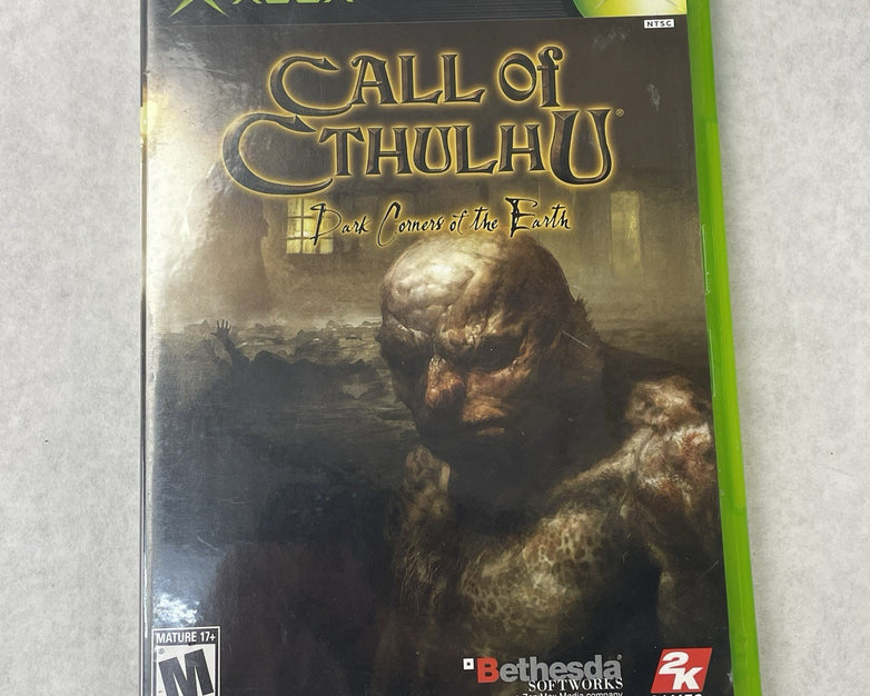 Call of Cthulhu Dark Corners of the Earth Xbox Complete CIB