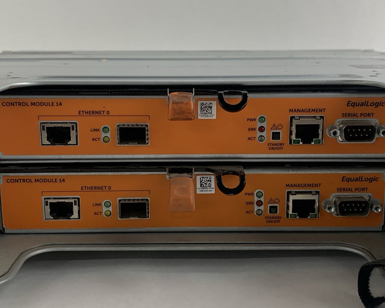 Dell EqualLogic PS6110 Storage 2x PSU 2x Controller Module 14 No HDDs No Caddies