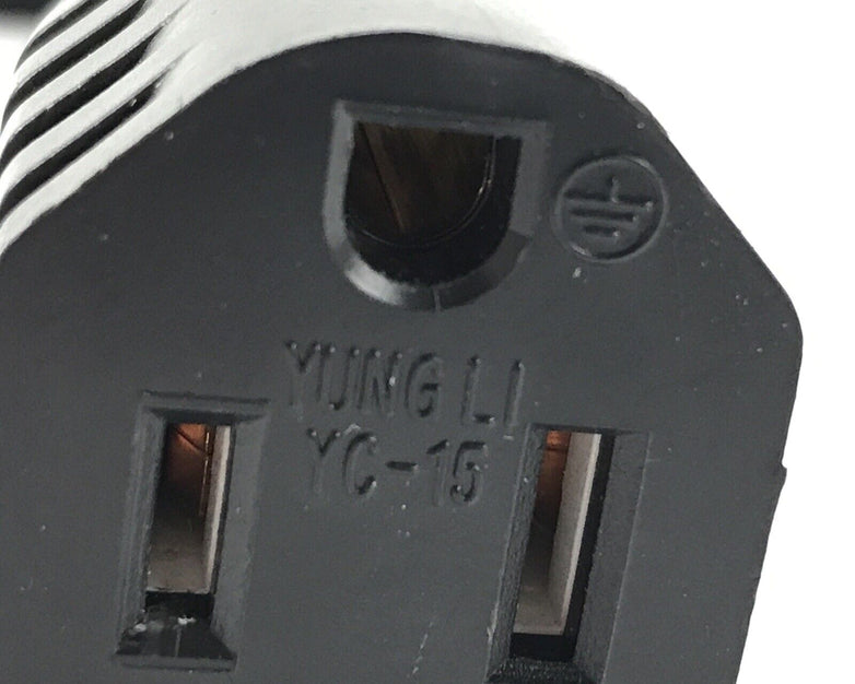 Yung LI YC-15 13A 125V E152635 Pass Through Wall Plug