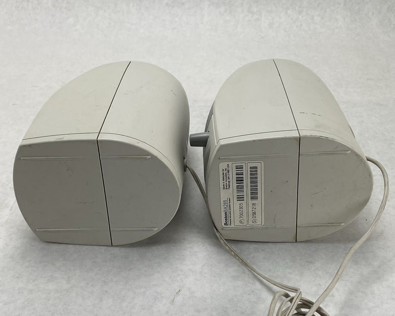 Boston Acoustics BA265 Powered Computer Speakers Multimedia System Beige