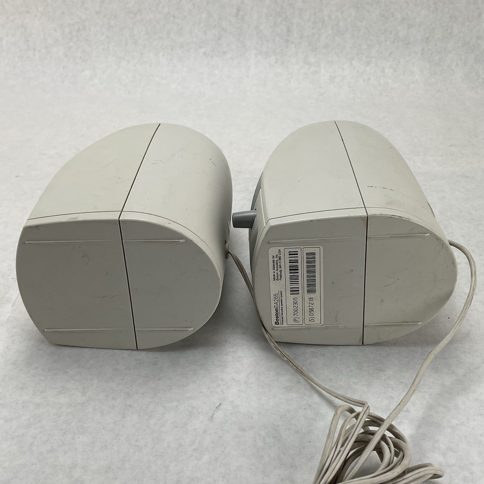 Boston Acoustics BA265 Powered Computer Speakers Multimedia System Beige8