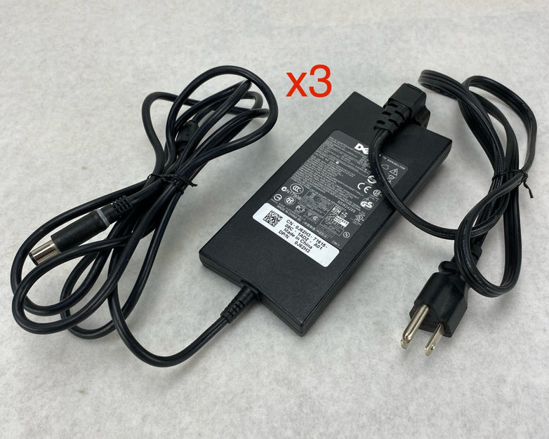 Dell LA90PE1-01 90W 19.5V 4.62A 7.4mm AC Adaptor - Lot of 3