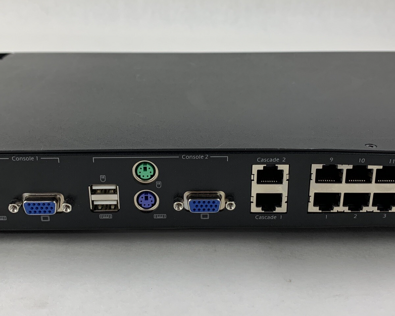 APC KVM0216A KVM USB 2G Enterprise Analog 2 Local Users 16 Ports Tested